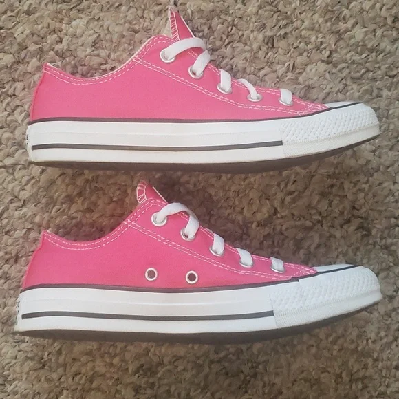 CONVERSE Chuck Taylor All Star, Bight Pink Sneaker. Men's Size 4, Women's Size 6 - Picture 5 of 13